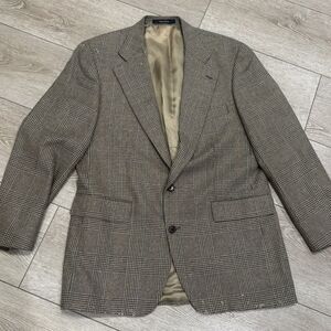 Vintage Chaps Ralph Lauren Tweed Wool Blazer 42T Sport Coat